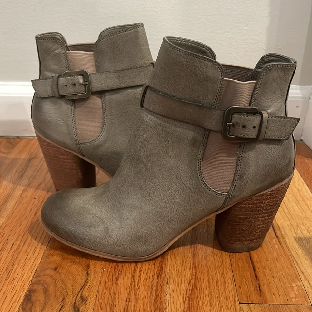 Grey Abound Booties